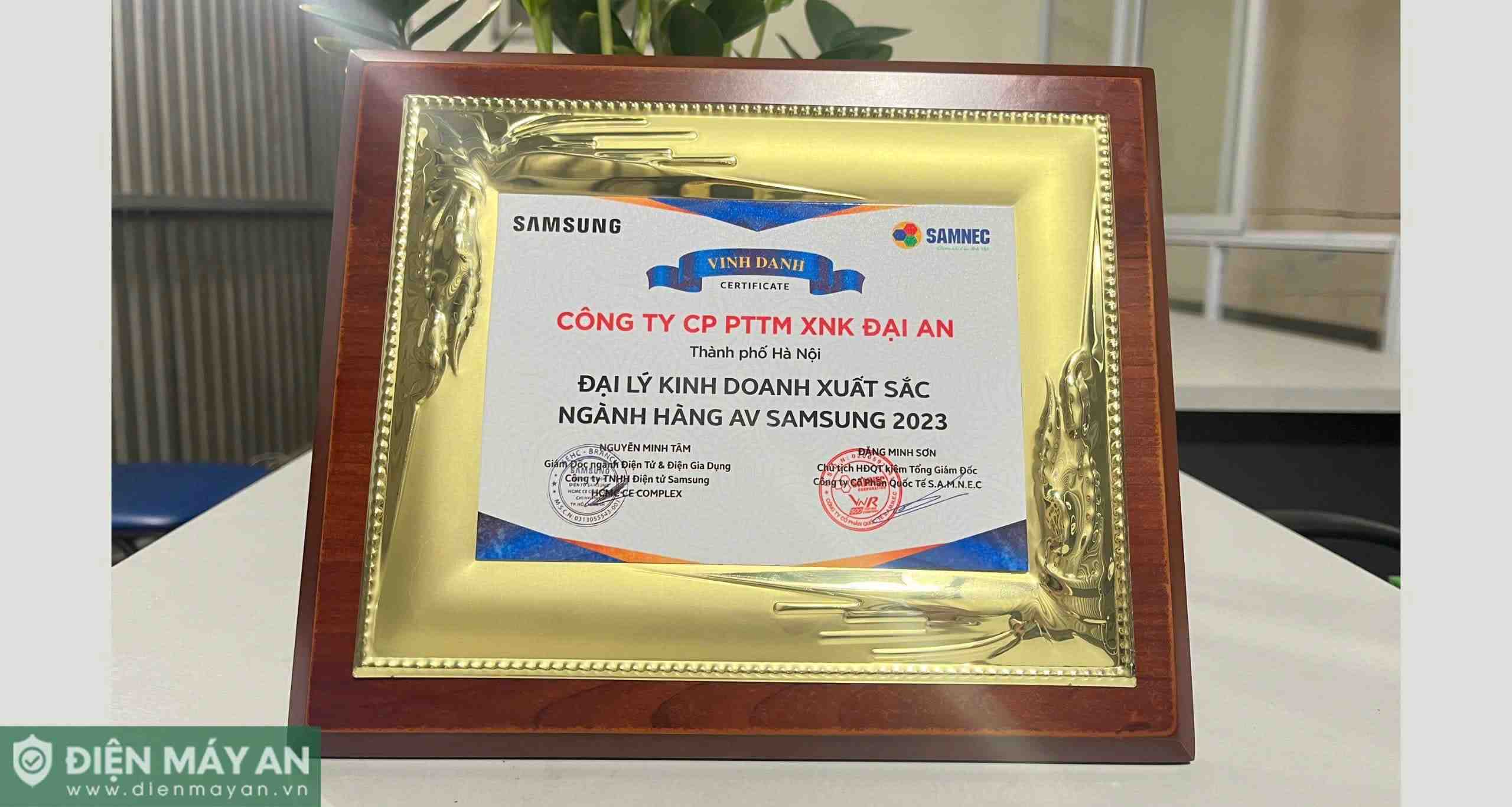 Điện Máy AN – Hành Trình Từ Đại Lý Xuất Sắc Đến Đối Tác Chiến Lược Toàn Diện Cùng Samsung